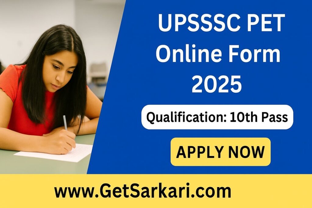 UPSSSC-PET-Online-Form-2025